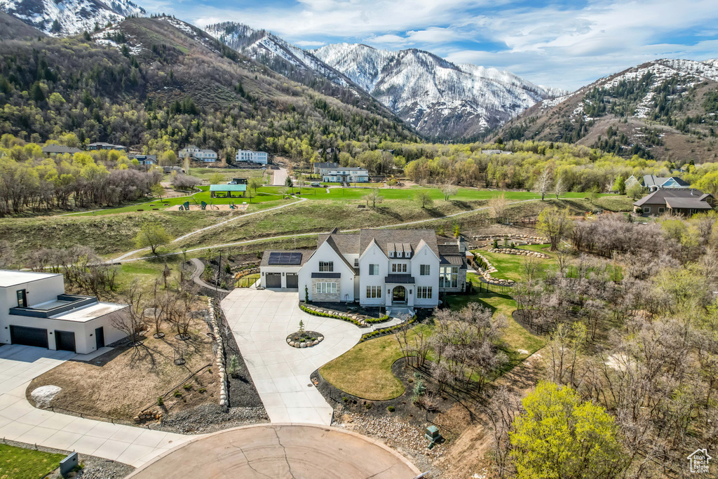 View of mountain backdrop
