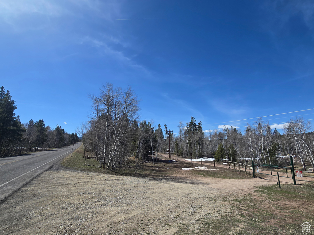 View of road