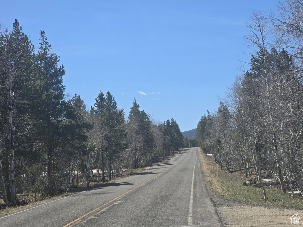 View of road