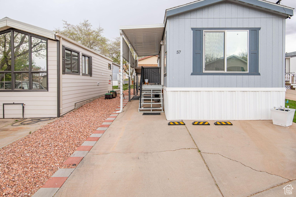 View of front of house