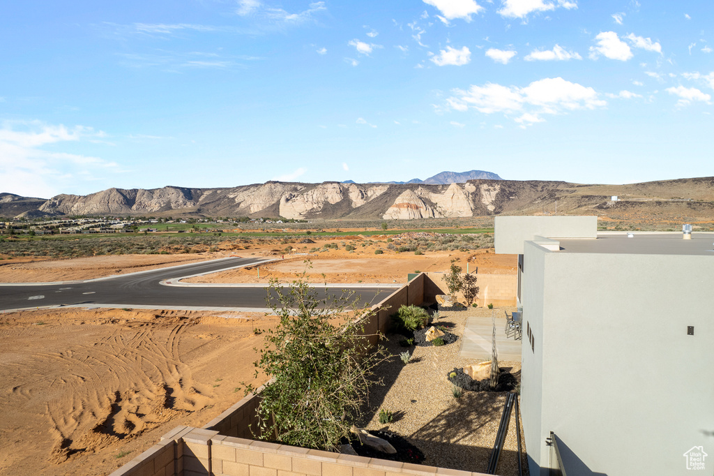 View of mountain backdrop