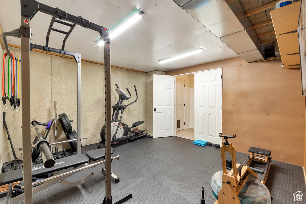 View of exercise room