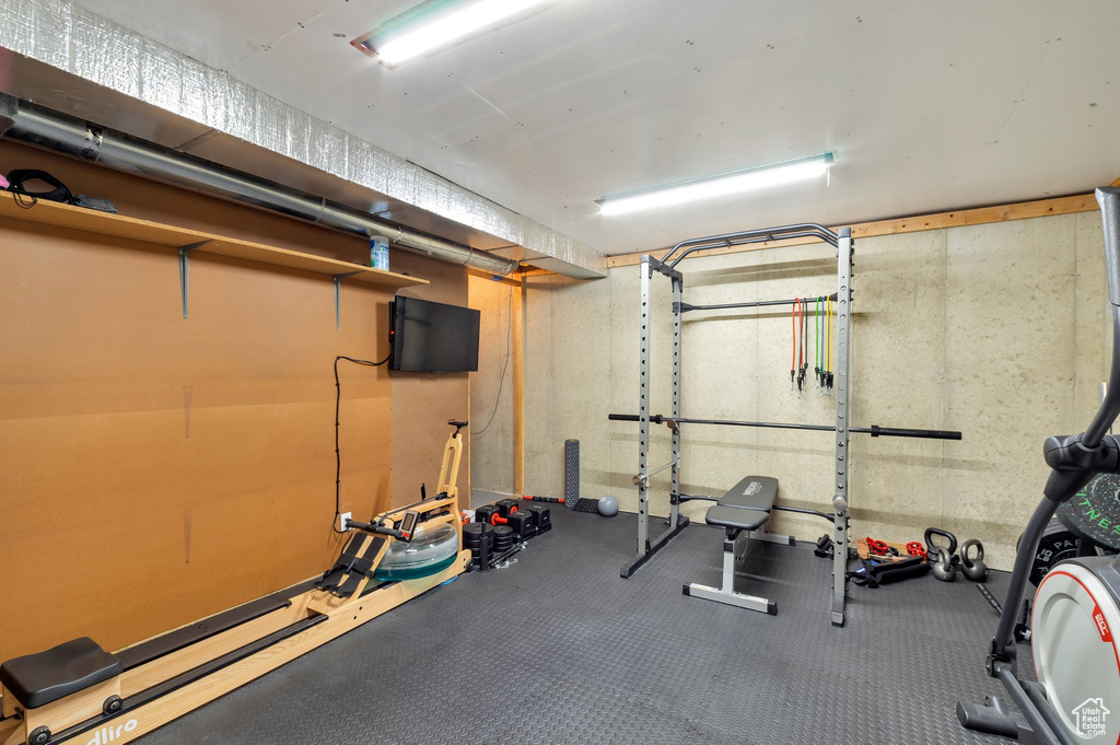 View of exercise room