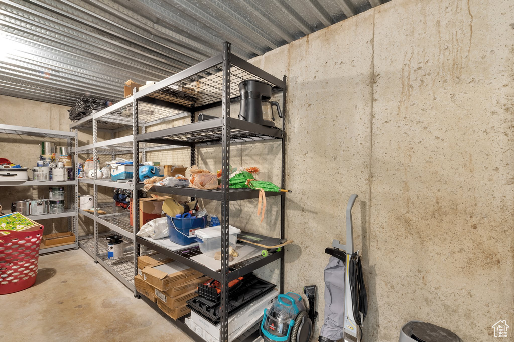 View of storage