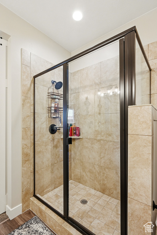 Full bath featuring a stall shower