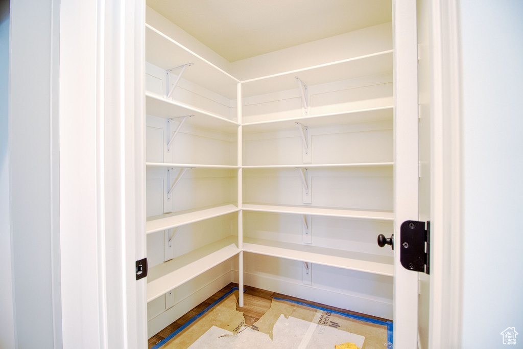 View of storage area