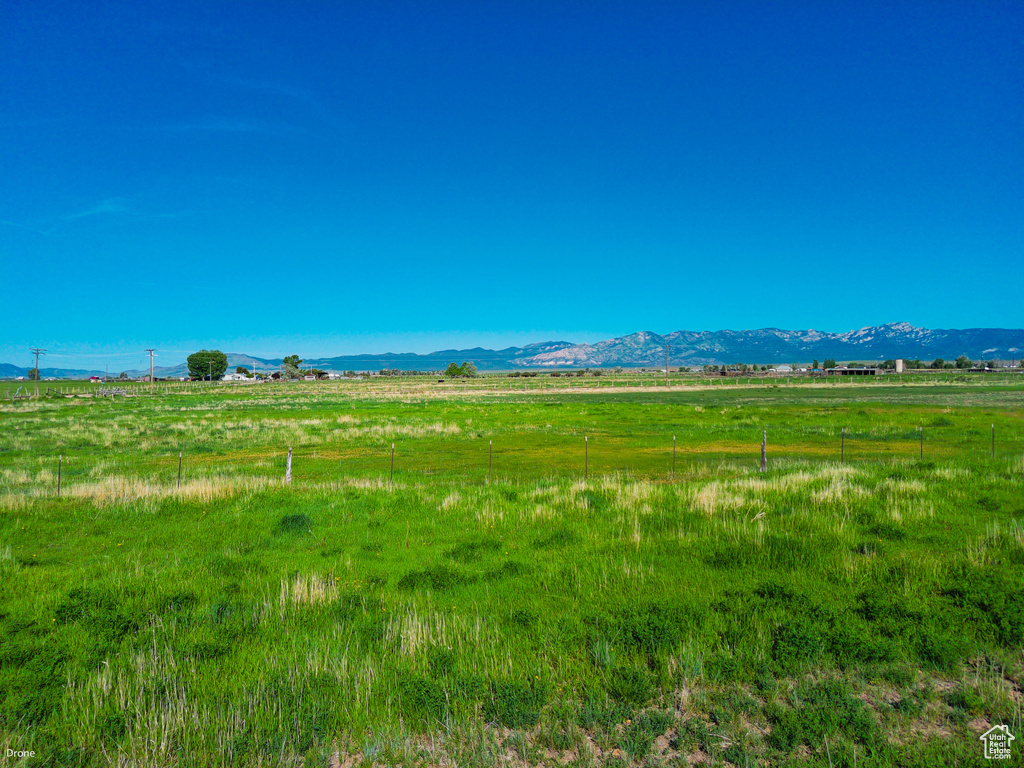 Mountain view featuring rural landscape
