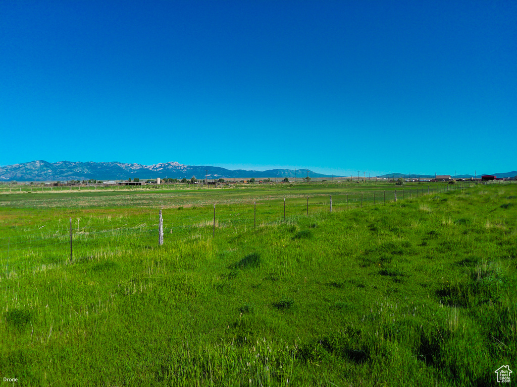 Mountain view featuring rural landscape