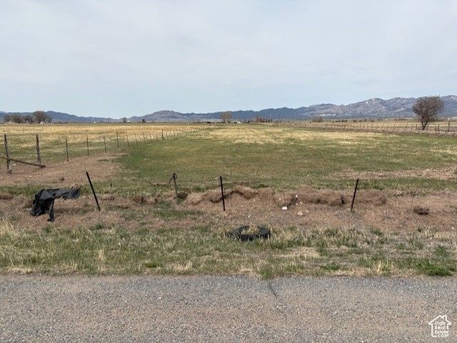 Exterior space with a rural view
