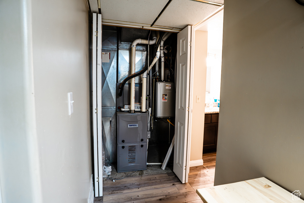 Utilities with water heater