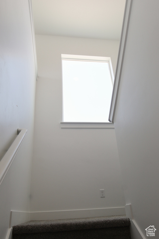View of stairway