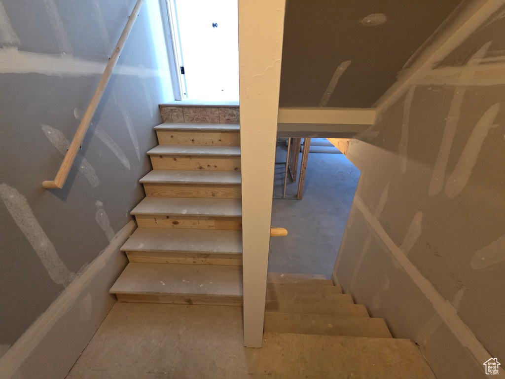 View of stairway