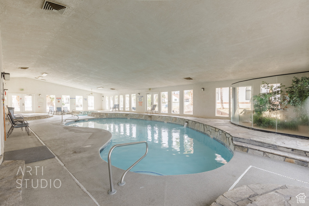 View of pool