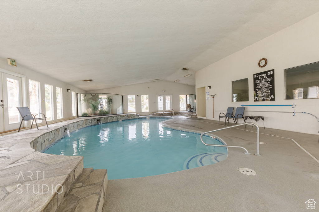 View of pool