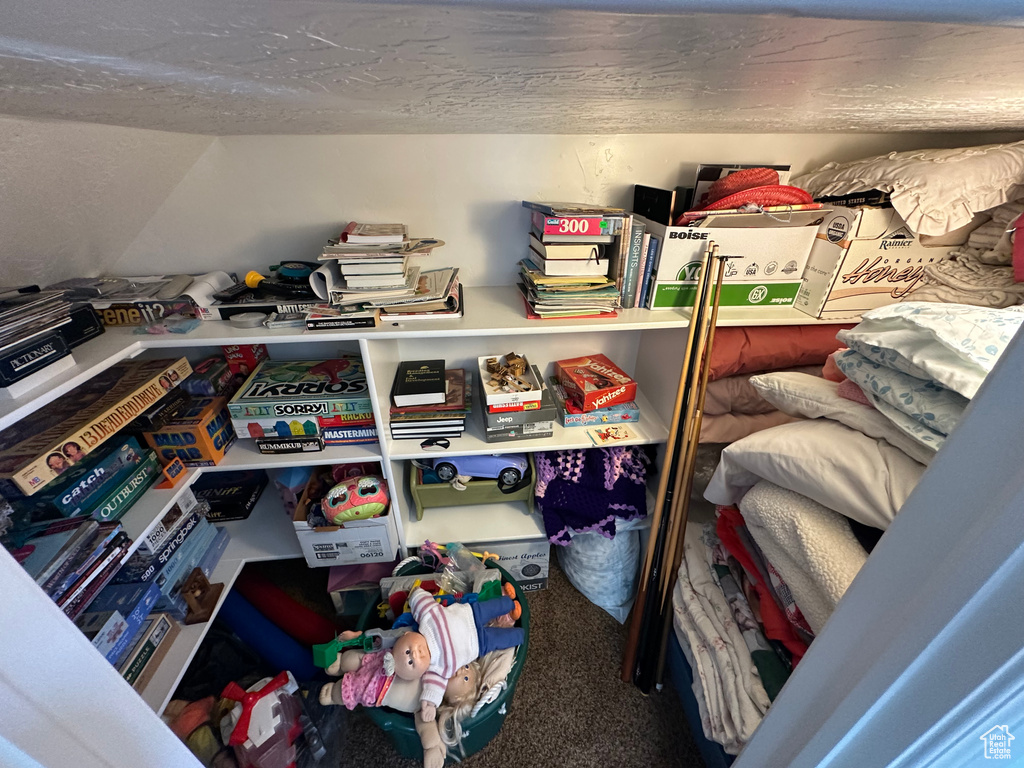 View of storage room