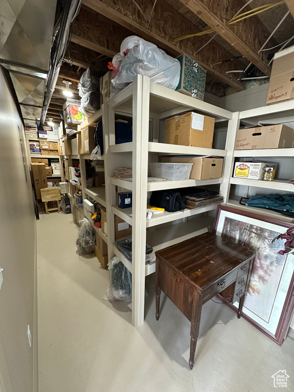 View of storage