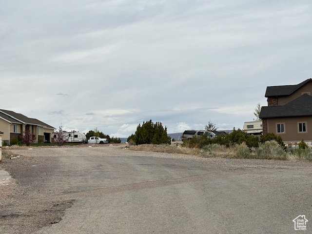 View of road with a residential view