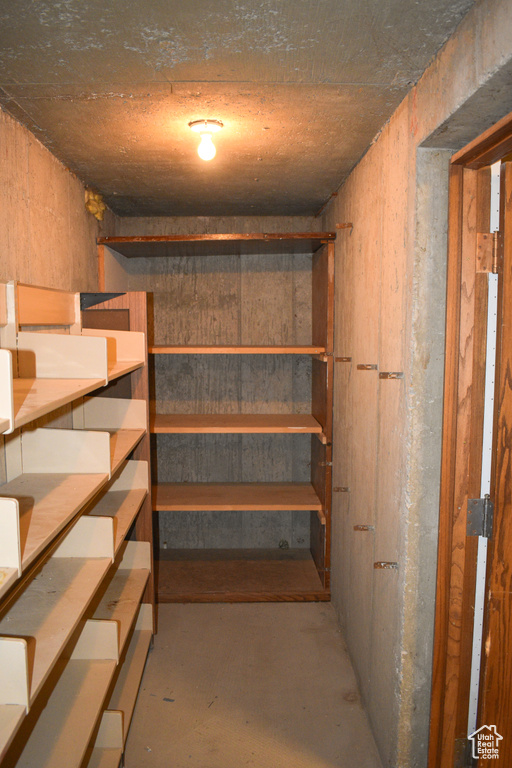 View of storage area