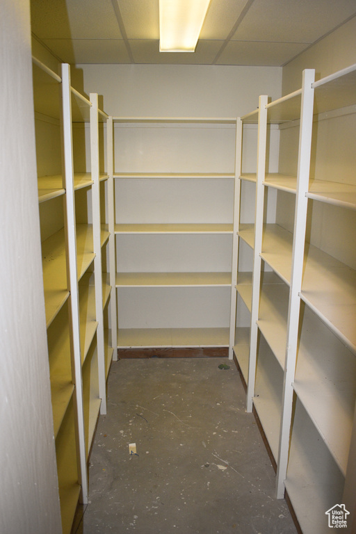 View of storage room