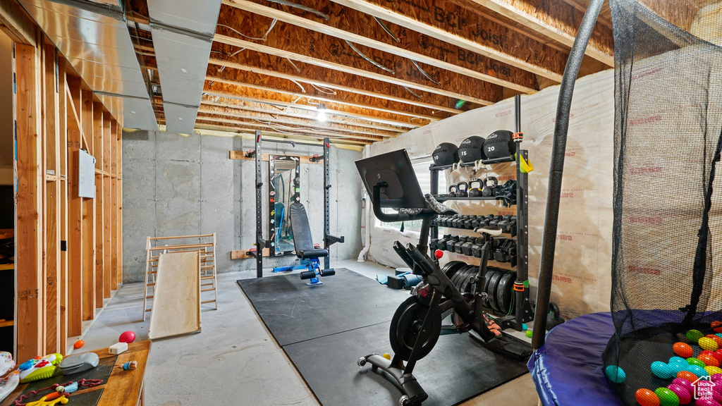 View of exercise room