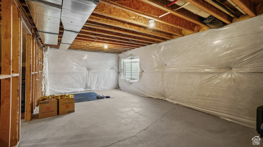 View of basement