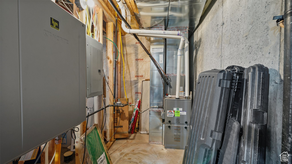 Utilities featuring electric panel