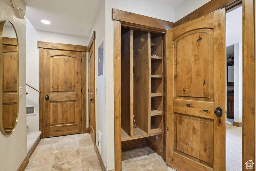 View of mudroom