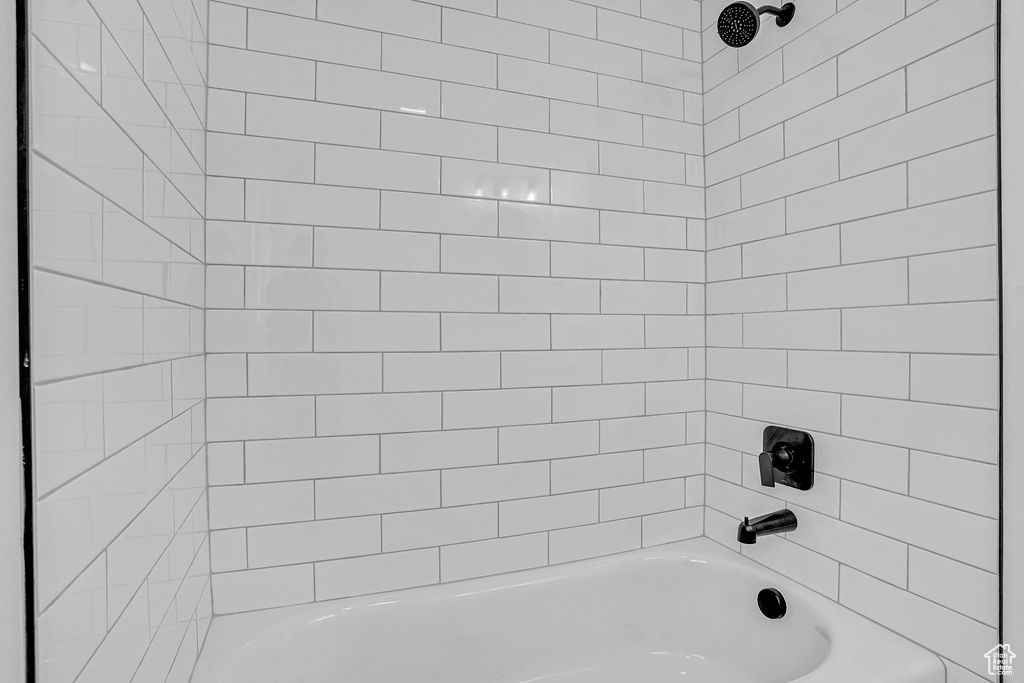 Full bath with washtub / shower combination