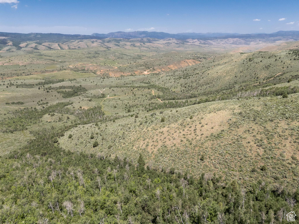 View of property location featuring mountains