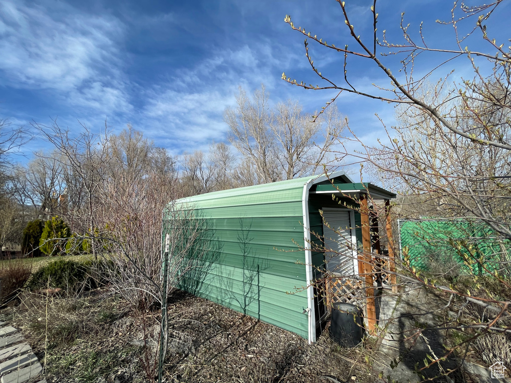 View of shed