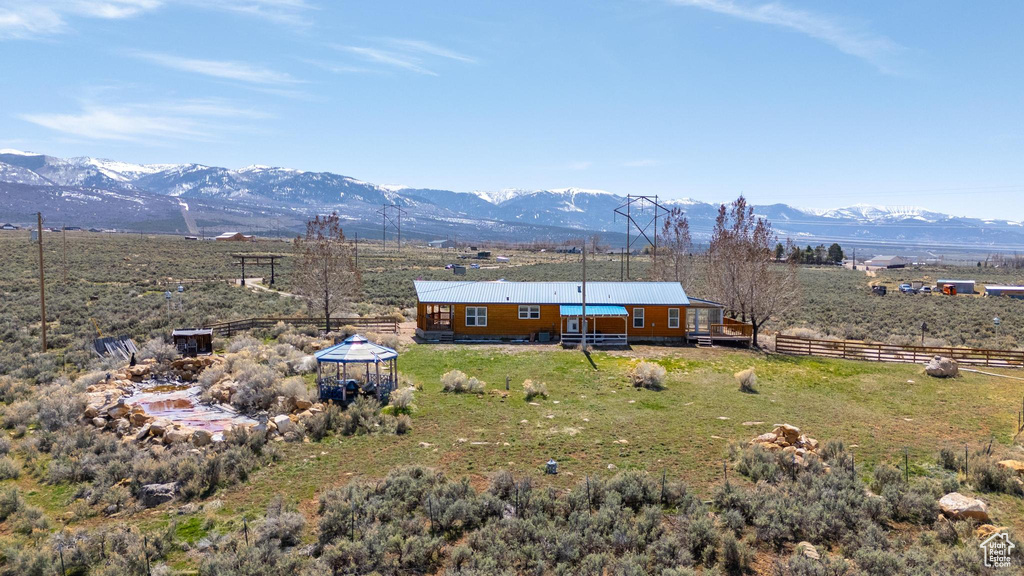 Exterior space featuring a rural view