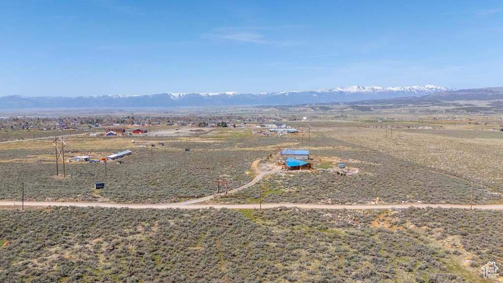 Bird\\\\\\\'s eye view featuring a rural view and a mountain view