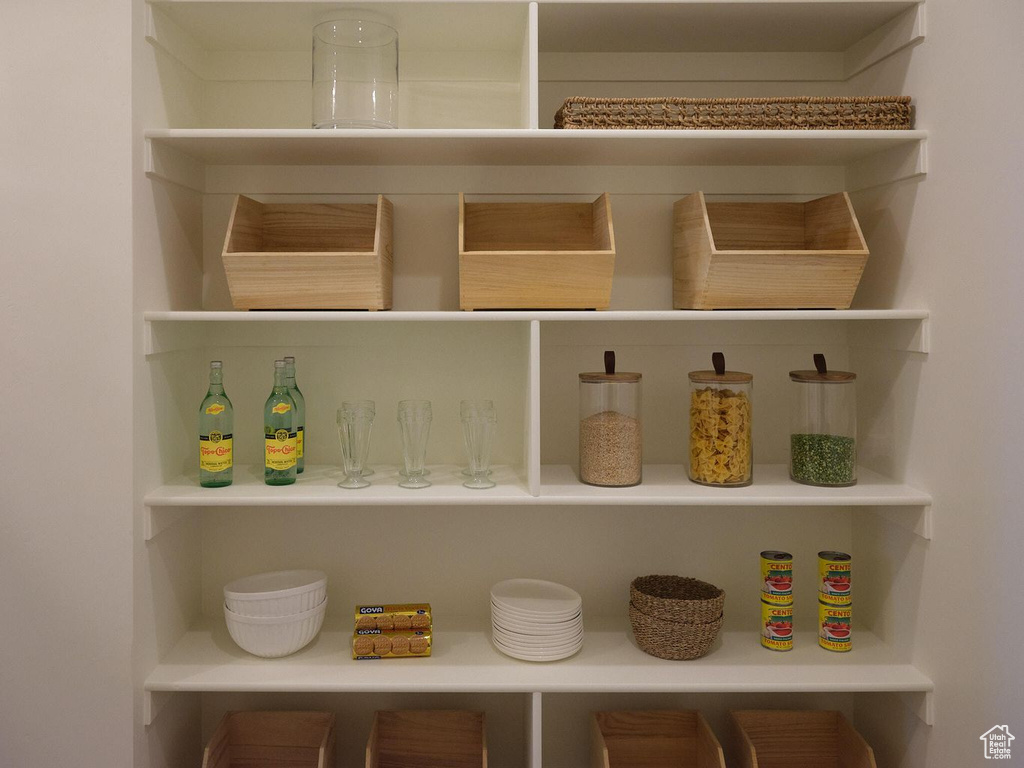 View of storage area