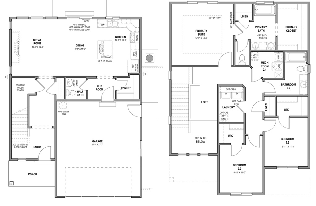 View of layout