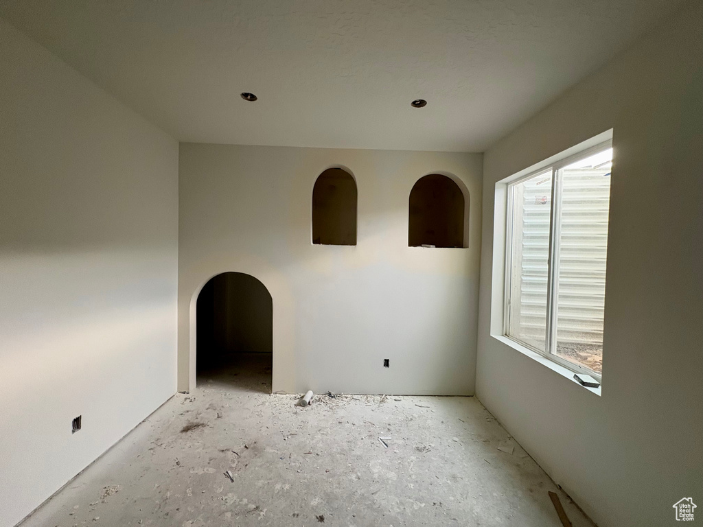 View of spare room