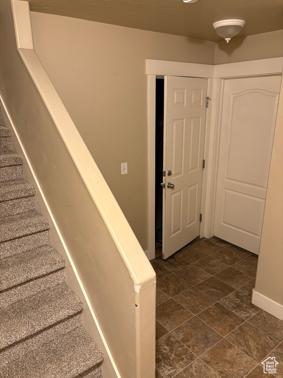 View of stairway