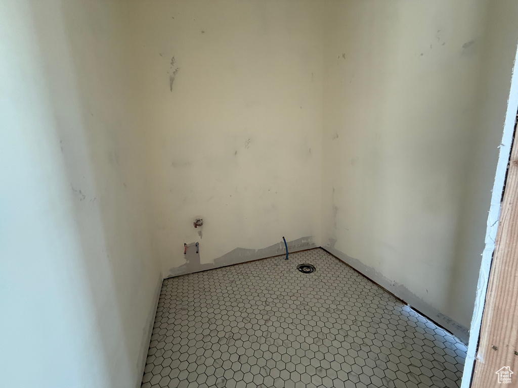 View of laundry room