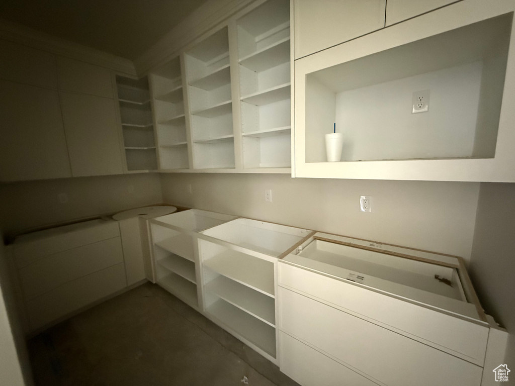 View of storage area