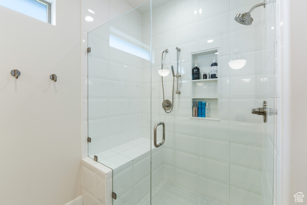 Full bath featuring a stall shower