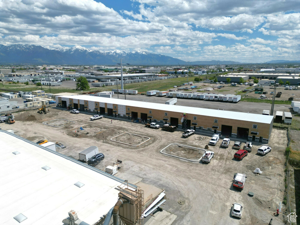 Drone / aerial view of mountains