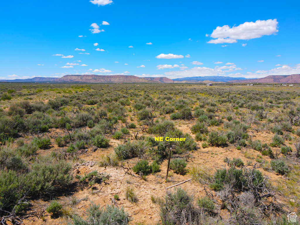 View of mountain background