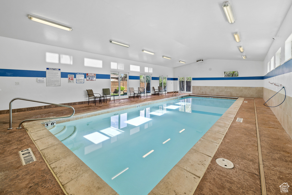View of pool