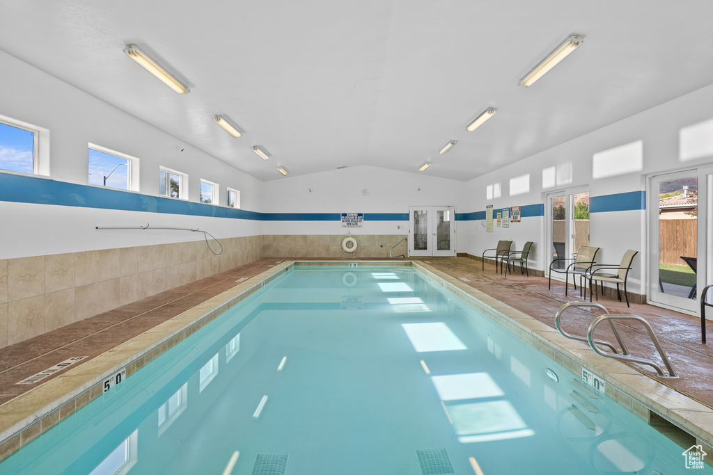 View of pool
