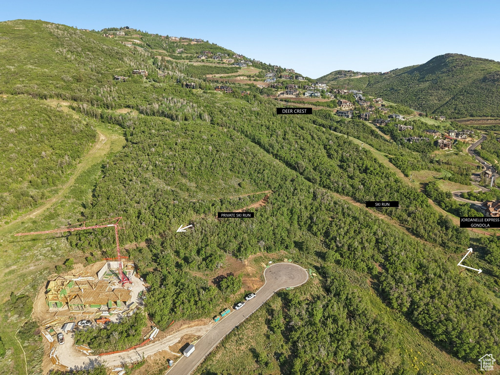 View of property location with a mountain backdrop