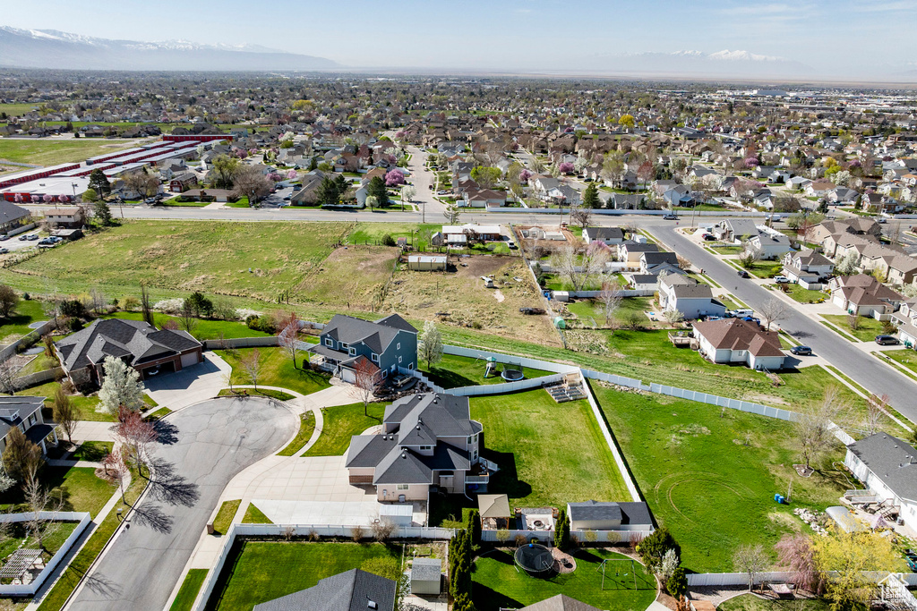 View of property location with nearby suburban area