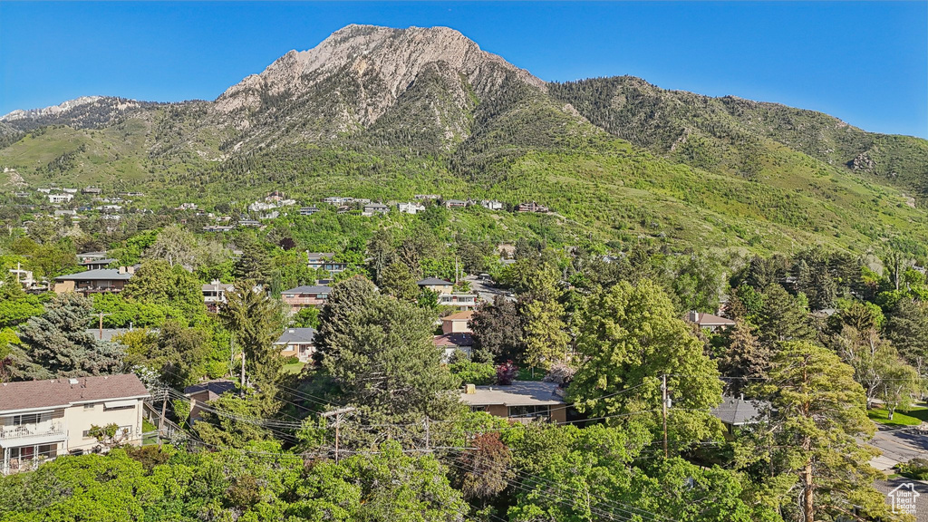 View of mountain backdrop