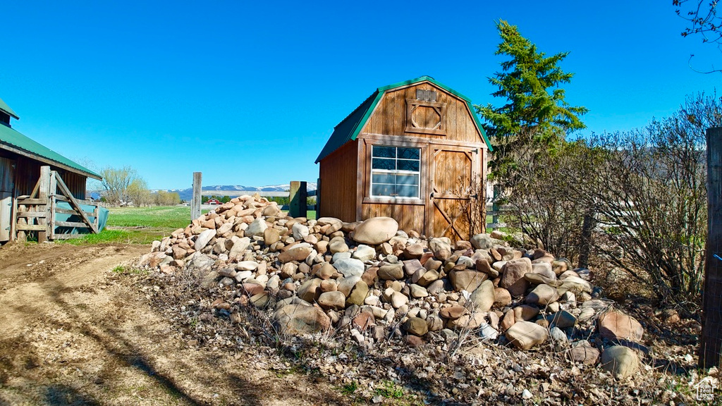 View of shed