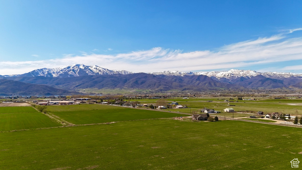 Property view of mountains featuring a rural view