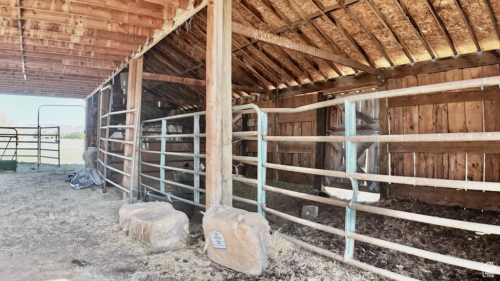 View of stable
