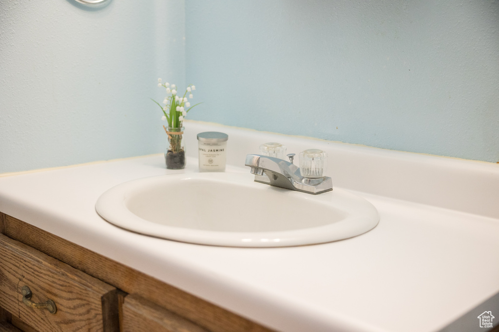 Room details featuring a sink